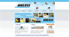 Desktop Screenshot of isocryl.com.br